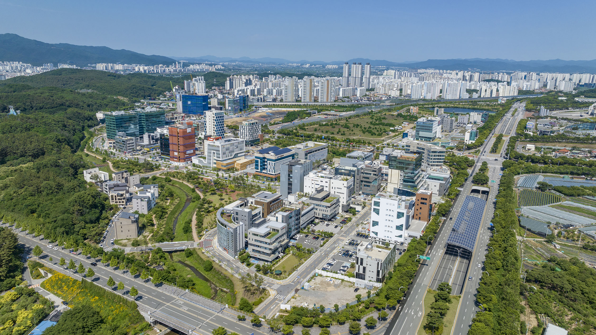 수성알파시티 항공 뷰 사진